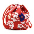 thumbnail image 1 of Xingzhi Japanese Drawstring Bag Coin Purse Lunch Bag Food Pouch Red, 1 of 8