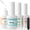 B15ml-dip powder liquid set, variant on AZUREBEAUTY Dip Powder Liquid Set 15ml/0.5oz 8 Pcs Dipping Base Activator and Top Coat Brush Saver Nail File Necessary Tools for Dip Kit No Lamp Needed