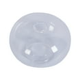 thumbnail image 1 of xiaxaixu Round Hollow Glass Candlestick Creative Crystal Transparent Holder, 1 of 7