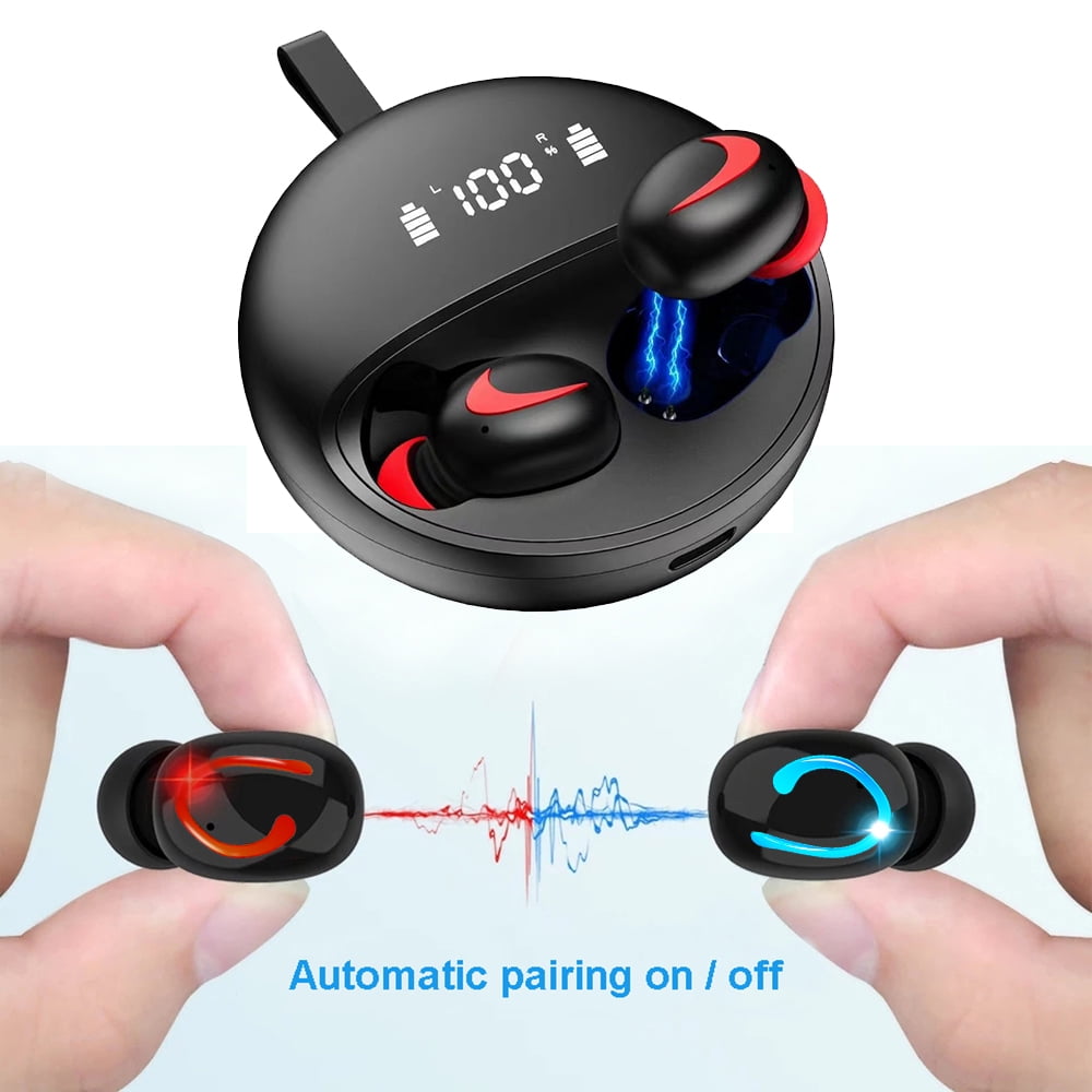 TWS Headphones Wireless for Samsung Galaxy Z Fold 3 5G/Z Fold4/Fold5/Fold6 - Earbuds Earphones True Wireless Stereo Headset Hands-free Mic Charging Case