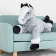 thumbnail image 4 of MorisMos 47'' Giant Horse Stuffed Animal Horse Plush Toy, 4 of 7