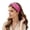 Hot Pink, variant on Satin Headband Silk Headbands for Women Fashion Hairbands Silky Hairband Hair Wraps Head Bands Accessory Hot Pink