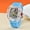Light blue, variant on Fashion Trend Quartz Watch Men's Transparent Colorful Barrel-Shaped Men's Watch