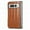 Brown, variant on SaniMore for Google Pixel Fold 7.6" 2023 Case, Crocodile Texture PU Leather ull Protection with Tempered Glass Screen Protector Wear-resistant Vintage Folding Shell Shockproof Drop-resistant, Black