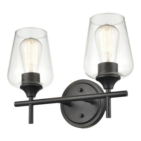 

Millennium Lighting 13.75 2-light Metal Vanity Light in Matte Black