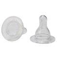 thumbnail image 1 of Dr. Brown's Standard Silicone Nipple Y Cut, 9 months +, 2-Pack, 1 of 2