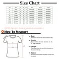 thumbnail image 3 of JUNWELL Tunique d'Été Grande Taille pour Femmes Col Rond Manches Courtes T-Shirts Longs Fluides Blouses en Solde Liquidation 2024, 3 of 5