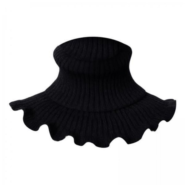 lionlar 2xWomen Col Roulé Tricot Col Chaud Écharpe de Qualité Coupe-Vent 3 Pcs