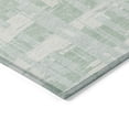 thumbnail image 3 of Addison Rugs Chantille Indoor/Outdoor Transitional Stripes Mint Machine Washable Round Rug, 8' x 8', 3 of 7
