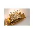 thumbnail image 4 of Lucas McKearn Sawgrass 3-light Metal Bath Vanity Light in Gold Leaf, 4 of 5