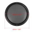 thumbnail image 4 of Cubierta De Altavoces 8" De Coche Negro De Malla De Acero Protector De Parilla De Woofer Subwoofer, 4 of 5