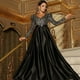 thumbnail image 1 of Vestido de fiesta de noche con escote en V profundo y sexy de primavera para mujer europea y americana, 1 of 6