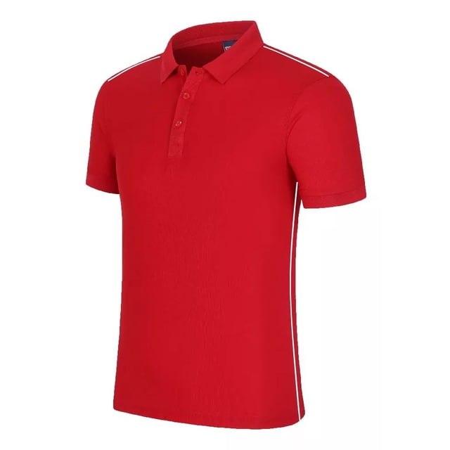 Playera Tipo Polo De Manga Corta Slim Fit Casual Moda