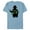 Ocean Blue, variant on Peter Pan & Wendy Captain Hook Captain of Chaos - Short Sleeve Blended T-Shirt for Adults - Customized-Yellow