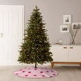 thumbnail image 6 of Rateoe Strawberry And Heart Pattern Christmas Tree Skirt with Ties , Christmas Tree Decorations, Farmhouse Christmas Decor Xmas Holiday Decorations-30", 6 of 6