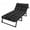 75cm, variant on Camping Cot, Adjustable 4-Position Adults Reclining Folding Chaise with Pillow, Outdoor Lounge Chair Sleeping Cot Bed, Perfect for Office, Pool, Beach, Patio TidBay