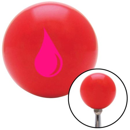 American Shifter Pink Paint Drip Red Shift Knob with M16 x 1.5 Insert Shifter Auto Manual Custom