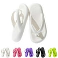 thumbnail image 3 of CPNG Women Cloud Flip Flops Lightweight Thicken Sole Pillow Slippers Cute Cushioned Slippers Soft Foam Non-Slip Cozy Shower Bathroom Slides Outdoor Sandals, 3 of 8