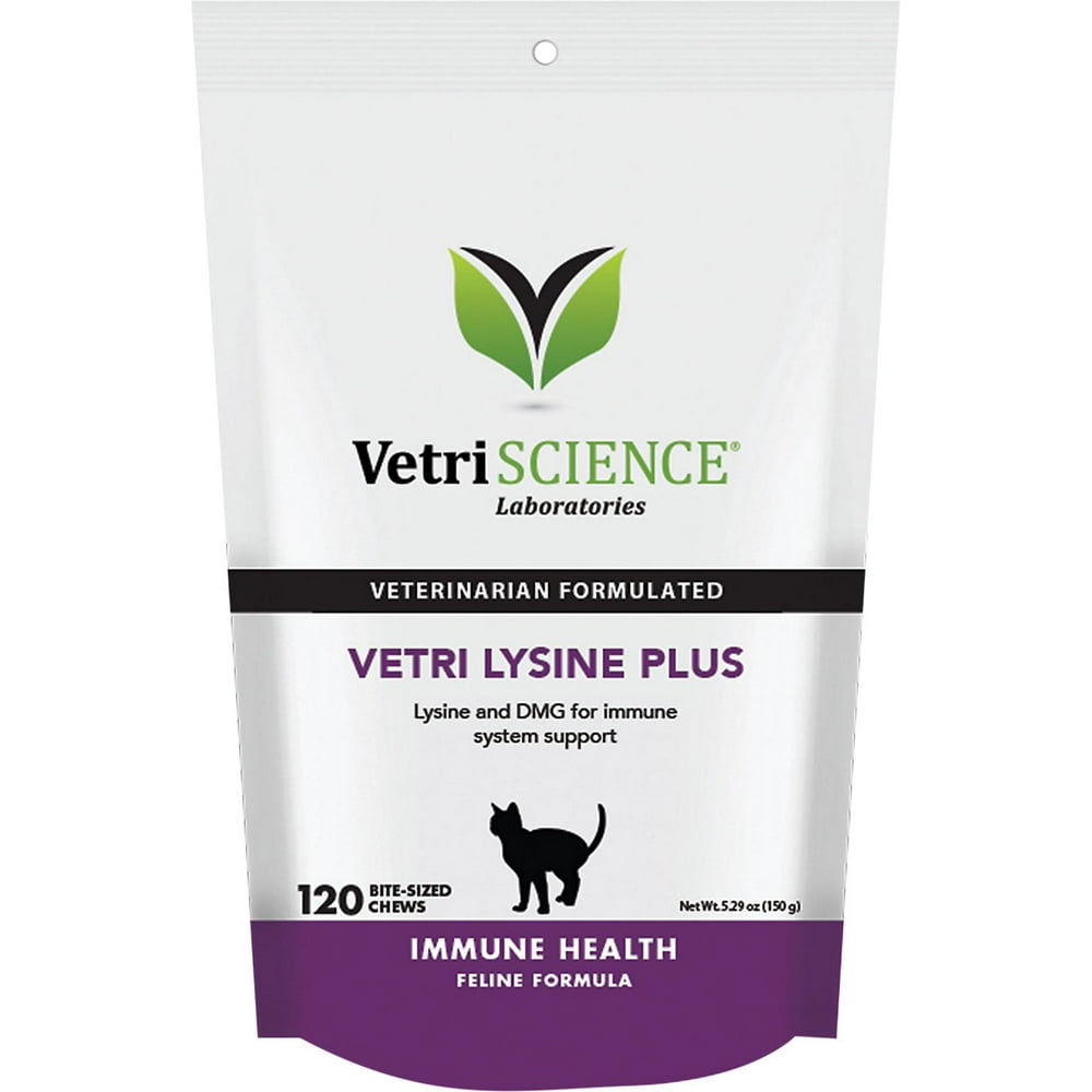 VetriScience Laboratories Vetri Lysine Plus, Immune Support Supplement
