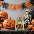 thumbnail image 4 of Christmas Decorations Halloween Drawstring Candy Bag Linen Burlap Pouch for Trick Or Party Wrapping, 4 of 5