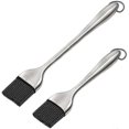 thumbnail image 1 of Sunrain Basting Brush And Pastry Brush-set Of 2 Silicone Brush, Kitchen Basting Brush - 12.6 Inch, 1 of 4