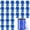 Blue-25, variant on Black 1 Balloon Weights with Ribbon Party Decor
