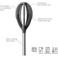 thumbnail image 2 of shiyou-Better Batter Tool, Hand Mixer Kitchen Cooking Utensil, Charcoal/Stainless Steel, 2 of 4