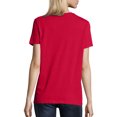thumbnail image 6 of Hanes Women's Relaxed Fit Authentic Essentials Short Sleeve V-neck T-Shirt, 6 of 6