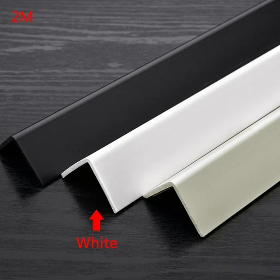 Self-adhesive Pvc Right-angle Strip for Home Decoration DIY Corner Table Edge Children's Protection Strip Accessories