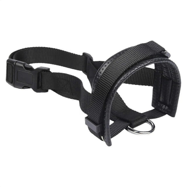 Soft Muzzle for Large Dogs, Adjustable Anti-Barking Mouth Guard, Pet Muzzle for Biting and Chewing Prevention, Comfortable Fit