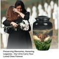 thumbnail image 4 of Elephant Large Cremation Urn for Men, Small Urn for Ashes for Women, Urns for Human Ashes Adult Man, Burial Urns for Adult Human Ashes(Size - 10inch 1Pcs, 3inch 1Pcs), 4 of 4