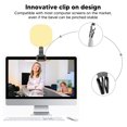 thumbnail image 3 of Clip Fill Video Light, Selfie Light 3000-7200K Para Videoconferencia, 3 of 8