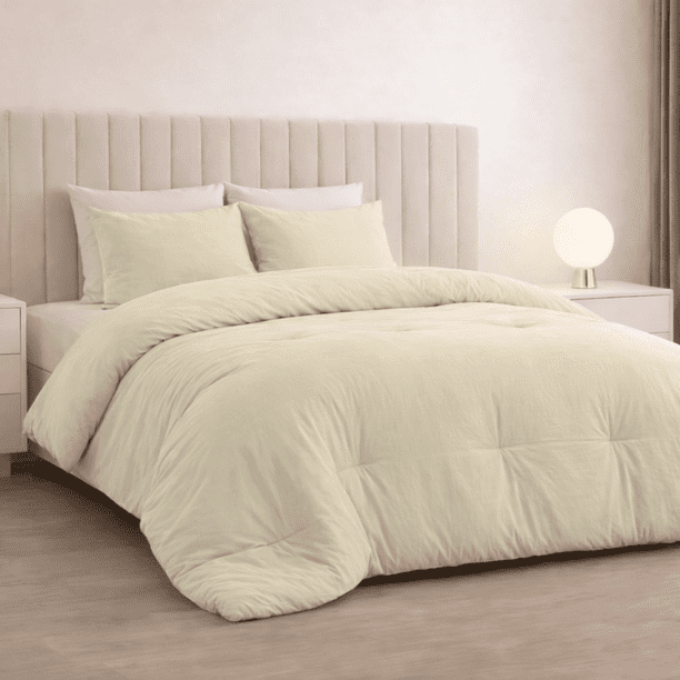 ALVANA Set de Edredón 3 Piezas Acolchado Extra Grande Hipoalergénico Relleno Suave de Microfibra Down Alternative Ideal para Todo el Año Uso como Edredón o para Funda Duvet