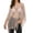 Pink, variant on Women's Fringe Tassel Hollow Out Knit Beach Cover Up, Lightweight Flowy Poncho with Side Split Design, for Summer Poolside, Seaside Vacation or Resort Wear Black One Size