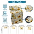 thumbnail image 6 of Table Runner - 48 Inch Long, Vintage Sunflower Kitchen Dining Table Runner Dresser Scarves, Summer Botanical Farmhouse Floral Farmhouse Decor for Coffee Tables Wedding Party Banquet, 6 of 8