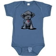 thumbnail image 3 of Inktastic Black Doodle Puppy Boys or Girls Baby Bodysuit, 3 of 5