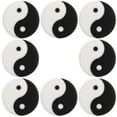 thumbnail image 3 of OFFIGAM 8Pcs Vibration Dampener Tennis Silicone Circular Dampeners for Rackets, 3 of 8