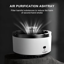 ACDANC Multifunctional Smokeless Ashtray for Cigarette Smoker, USB Rechargeable Smoke Grabber Ash Tray for Indoor Outdoor Home Office Car, Great for Smoker