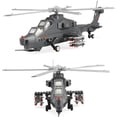 thumbnail image 3 of Attack Helicopter Air Force Building Block Set – 304-Pcs Helicopter Building Toys Set – Building Block Plane Toy for Kids Older Than 8 and Adults – Compatible with All Building Bricks, 3 of 6