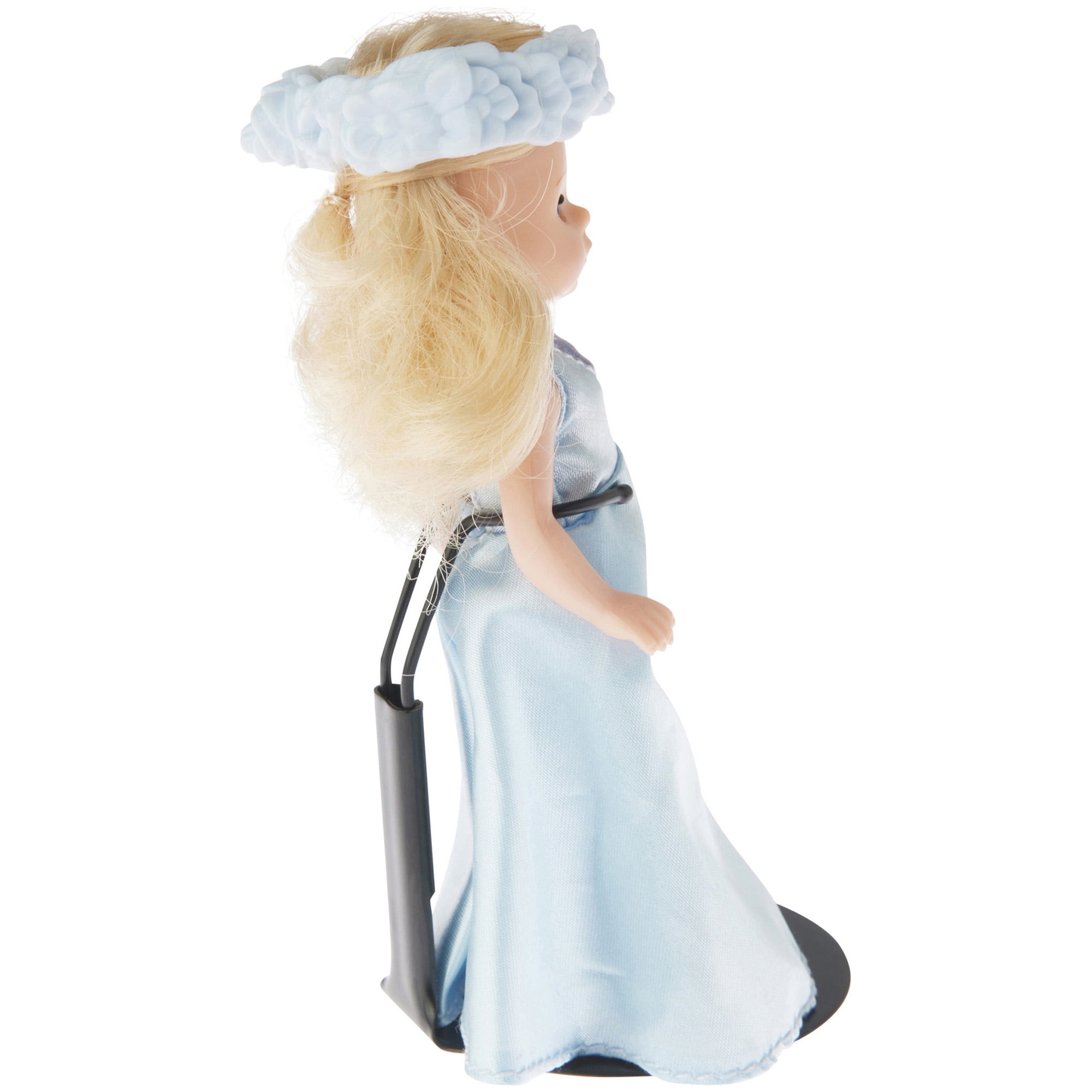 Plymor DSP-25B Black Adjustable Action Figure Stand, fits 4.5, 5, and 5.5 inch Action Figures, Waist is 1" - 1.5" wide, 3" - 3.5" around, Pack of 24