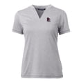 thumbnail image 2 of Women's Cutter & Buck  Heather Gray Round Rock Express Forge DryTec Heathered Stretch Blade Top, 2 of 3