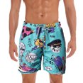 thumbnail image 1 of Men's Board Shorts, Quick Dry Swimwear Beach Holiday Party Bermuda Swim Big Pants, 1 of 5