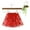 Red, variant on TAIAOJING Toddler Girls Clothes Kids Baby Dance Tutu Skirt Pettiskirt Ballet Skirt Cute Clothes One Size