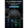 thumbnail image 6 of Car Inverter Charger, Cup Type Power Converter, 12V-24V Universal For Cars/Trucks, Fast Charging USB & AC Ports, 150W Output, Compact Design For Multiple Devices, 6 of 8