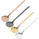 thumbnail image 4 of 4pcs Coffee Coffee Soup Soup Spoons agitando cucharas de postre cucharas de condimentos cucharas, 4 of 5
