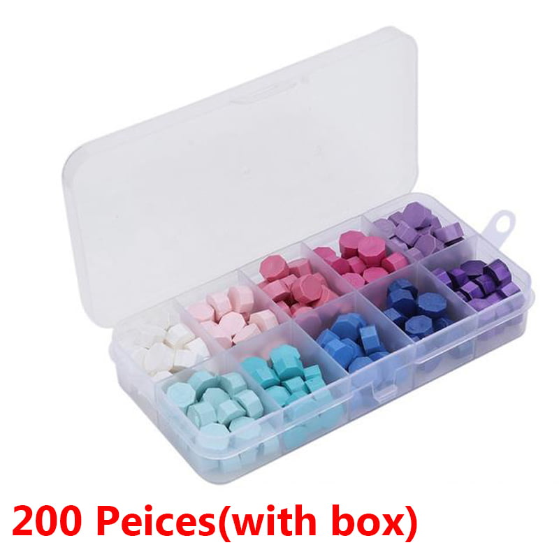 760pcs Colorful Sealing Wax Bead For Seal Stamp Wedding Envelope Invitation Card 