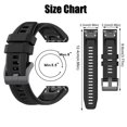 thumbnail image 2 of Bracelet de Montre de Sport en Silicone Exceptionnel Résistant à la Transpiration pour Smartwatch Compatibilité Grand Réglable, 2 of 6