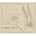 thumbnail image 2 of Giles 29x26 Gold Ornate Wood Framed with Double Matting Museum Art Print Titled - Cameron County Texas - Giles 1913, 2 of 4