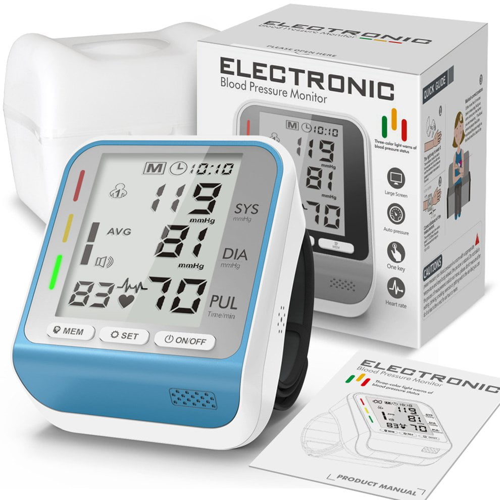 TINGYI 253A Automatic Smart Wrist Electronic Sphygmomanometer With