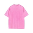 thumbnail image 5 of Mythical Antlered Rabbit Graphic Tee Vintage Washed Women's Summer Shirt, 5 of 5